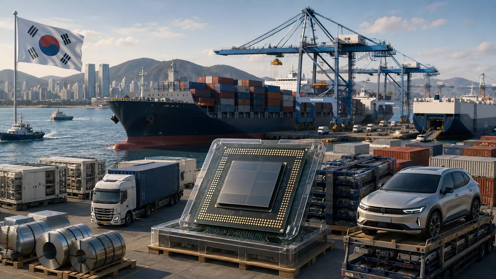 Korea Exports 2026 Semiconductor Concentration 1