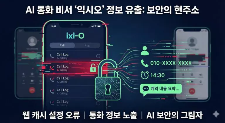 내 통화 내용이 섞였다? LG AI 통화 비서 &lsquo;익시오&rsquo; 정보 유출로 본 AI 보안의 현주소