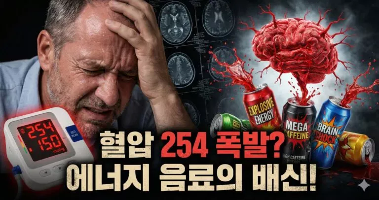 혈압 254 폭발? 뇌졸중 부른 &lsquo;에너지 음료&rsquo;의 배신 (실화 주의)