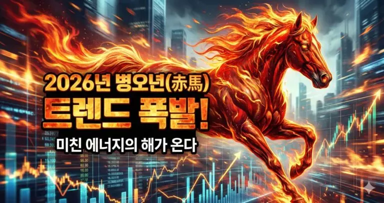 2026년 &lsquo;말의 해&rsquo; 진짜 돈 버는 사람들, 키워드는 HORSE POWER입니다