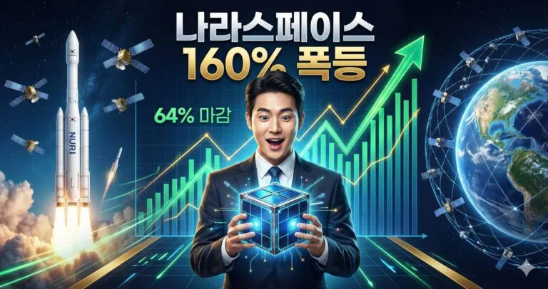 상장 첫날 160% 폭등! 나라스페이스, 작은 위성이 큰 돈 버는 이유 🚀